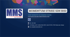 Desktop Screenshot of momentumstrike.com